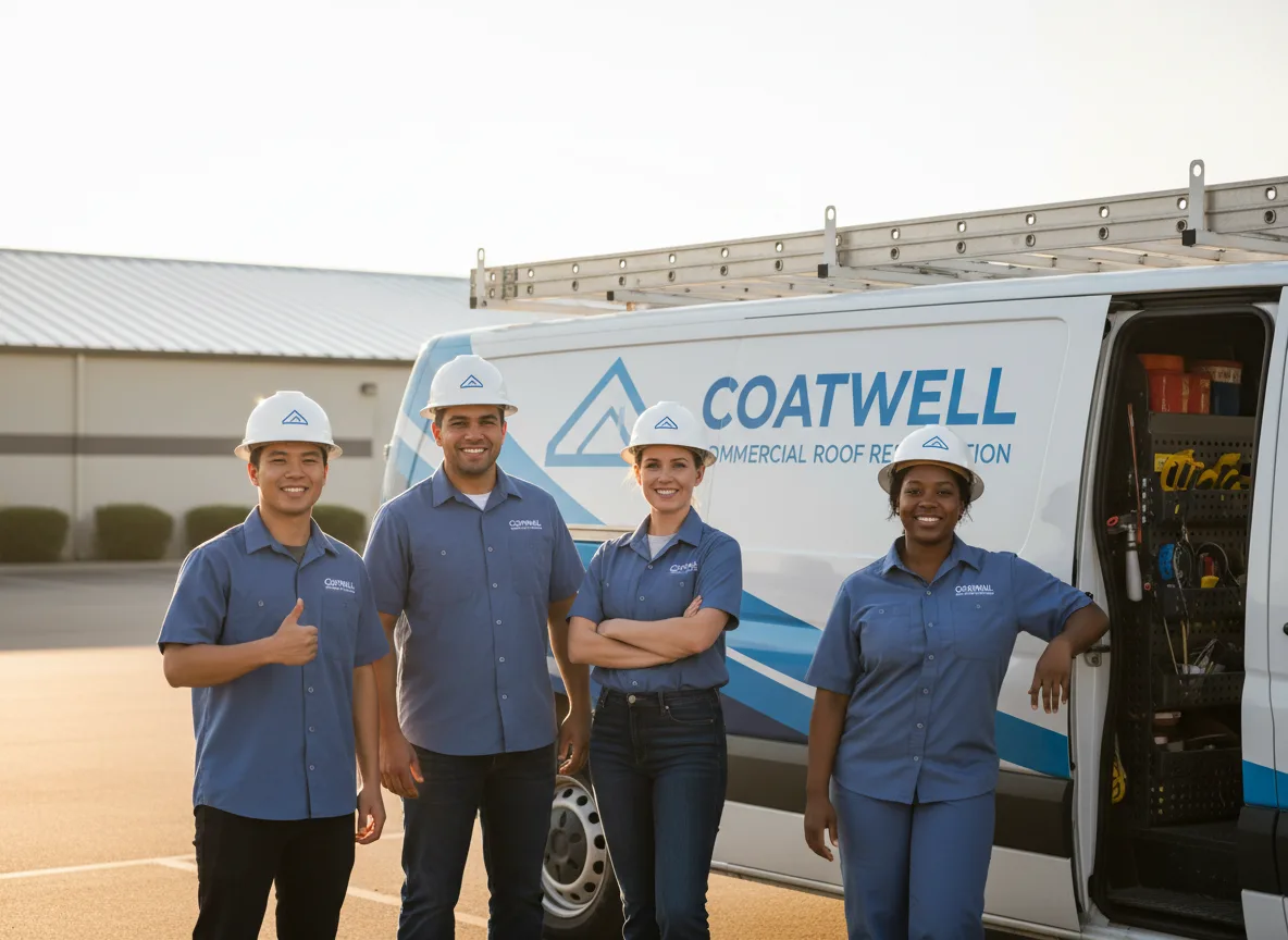 Commercial roof coating company in Katy, TX